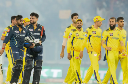 Chennai Super Kings Vs Gujarat Titans Stats 