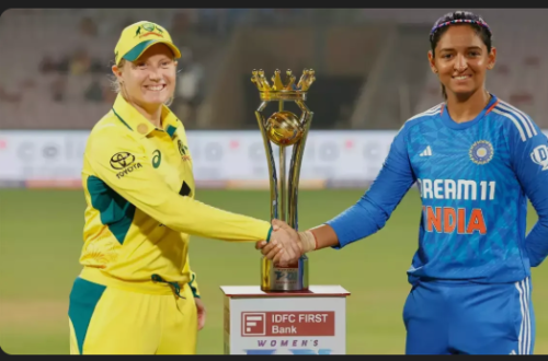 India Women Vs Australia Women's National Cricket Team Match Scorecard