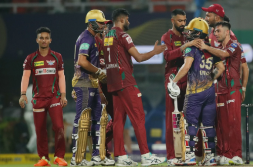 Kolkata Knight Riders vs Lucknow Super Giants Match Scorecard