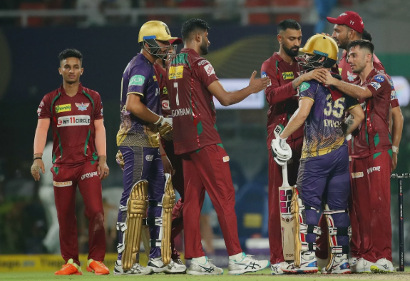 Kolkata Knight Riders vs Lucknow Super Giants Match Scorecard