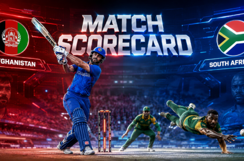 Afghanistan National Cricket Team Vs South Africa National Cricket Team Match Scorecard