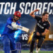 Afghanistan National Cricket Team Vs New Zealand National Cricket Team Match Scorecard