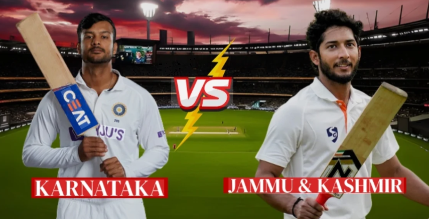 Jammu And Kashmir Cricket Team Vs Karnataka Cricket Team Match Scorecard